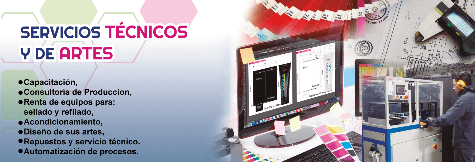 Servicio técnicos y de artes de Ideas Soluciones V&R S.A.S